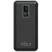 Портативный аккумулятор TOLT Lit K92 Black, 20000mAh, 10W, black, CCC TOLT K92 Black