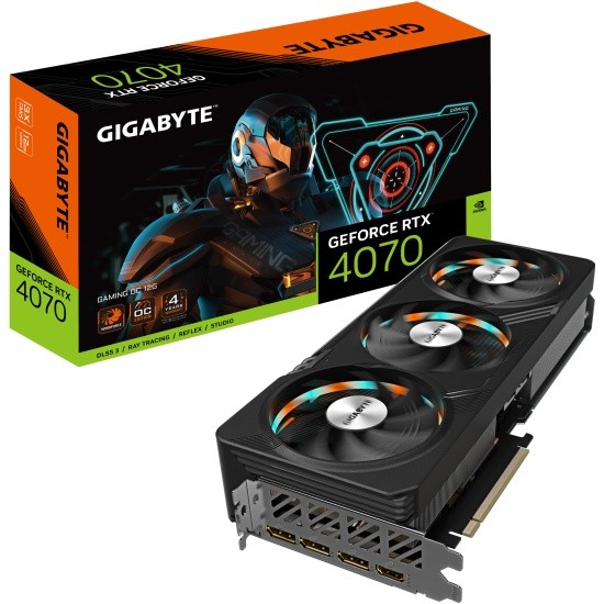 Видеокарта GIGABYTE GV-N4070GAMING OCV2-12GD