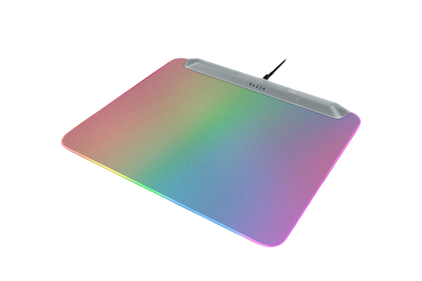 Игровой коврик для мыши Razer Firefly V2 Pro - Phantom White Ed. Mousepad Razer RZ02-04920400-R3M1