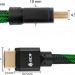 Greenconnect Кабель HDMI 2.1, 8K 60Hz, 4K 144Hz, 2.0m, динамический HDR 4:4:4, Ultra HD, 48.0 Гбит/с, тройное экранирование, ферритовые фильтры, GCR-51834 Greenconnect HDMI (m) - HDMI (m) 2м