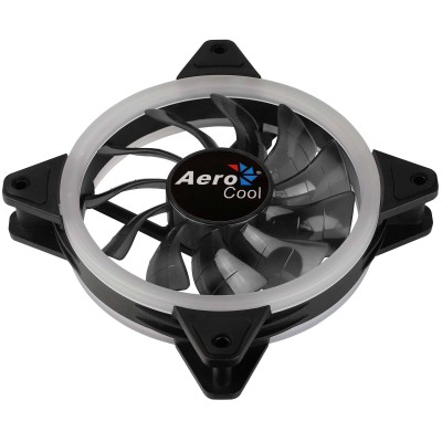 Вентилятор Aerocool Rev RGB (120мм, 15dB, 1200rpm, (3+4) pin, подсветка) RTL (4713105960969)