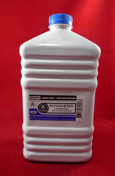 Тонер для Kyocera Universal (TK-17/18/1xx/3xx/4xx) (фл. 1кг) B&W Premium Tomoegawa фас.Россия