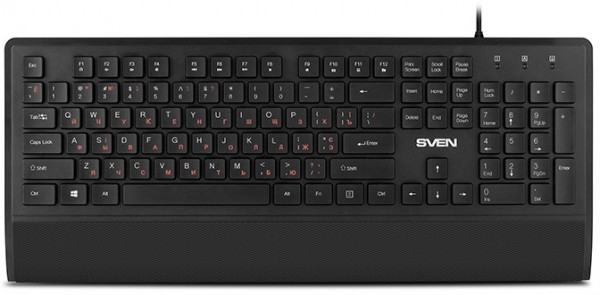Клавиатура SVEN KB-E5500 чёрная Sven KB-E5500