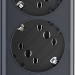 Сетевой фильтр Pilot SG 5 розеток (GP с заземлением), 15А/3.3кВа, автомат, 1.8 м, графит ZIS Pilot sG-Max
