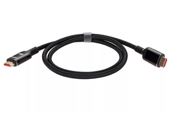 Кабель HDMI 19M/M,ver. 2.1 8KX60Hz (Econom) оплетка 1m iOpen <ACG859B-1.0>