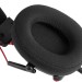 Наушники с микрофоном Oklick HS-L305G черный/красный 2м мониторные оголовье (2060511) Oklick 2060511