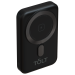 Портативный аккумулятор  TOLT Seg KW101 Black, 10000mAh, 22,5W, fast charging and PD, wireless, magnetic, black, CCC TOLT KW101 Black