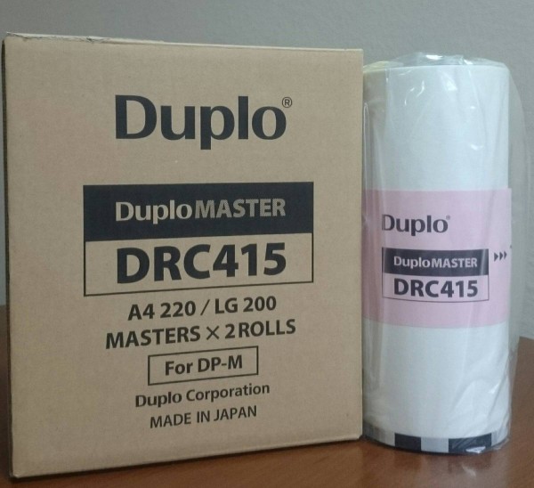Мастер-пленка DUPLO DRC415/DRC416  DP-M300/M400/DP-L200/L500 A4 (901051) (ПРОДАВАТЬ КРАТНО ДВУМ ШТУКАМ!!!)
