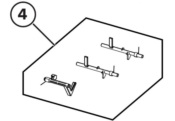 Набор флажков Lexmark B2236/MB2236 Sensor flags kit (41X2469)