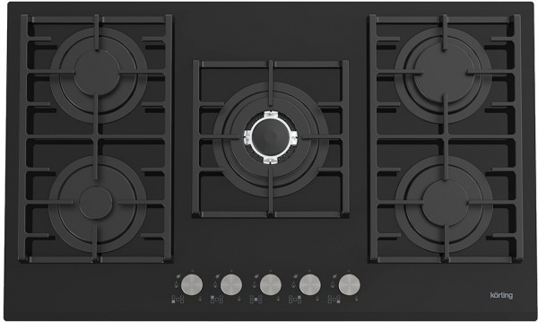 Встраиваемая газовая панель Korting HGG 9835 CTN