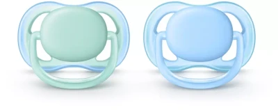 Пустышки 0-6 М, 2 шт, Ultra Air. Для мальчика Philips SCF244/20