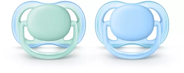 Пустышки 0-6 М, 2 шт, Ultra Air. Для мальчика Philips SCF244/20