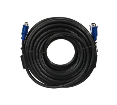 Кабель монитор-SVGA card (15M-15M) 15м 2 фильтра VCOM <VVG6448-15M>