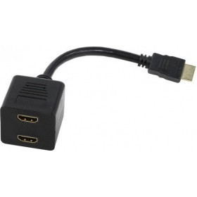 Кабель-переходник HDMI-M --> 2X-HDMI-F 0.2m , Telecom (TA653)
