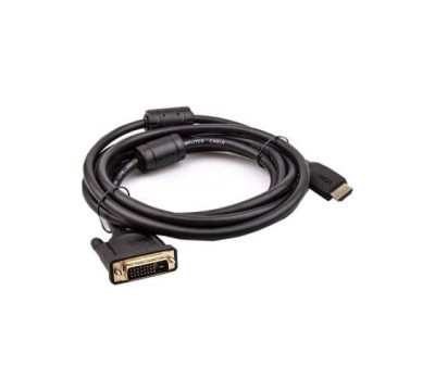 Кабель HDMI AM/DVI(24+1)M, 3м, CU, 1080P@60Hz, 2F, VCOM <CG484GD-3M>