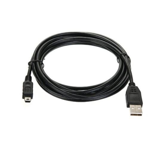 Кабель USB 2.0 A-->mini-B 5P (3,0м) чёрный, Telecom <TC6911BK-3.0M>