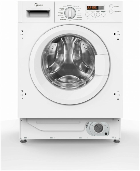 Встраиваемая стиральная машина Midea MFGLW80B/W