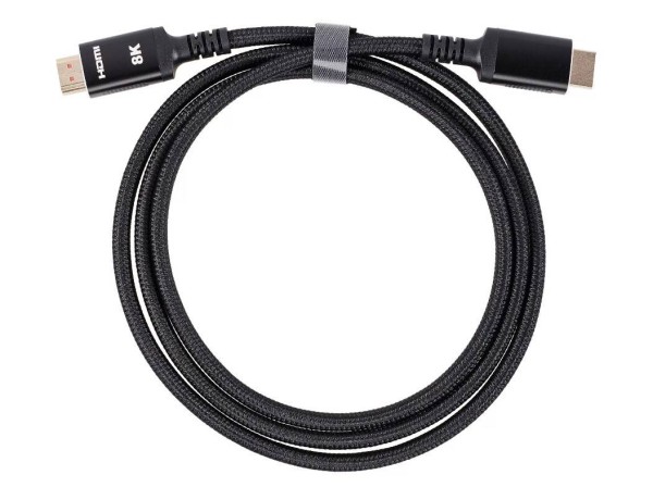Кабель HDMI 19M/M,ver. 2.1 8KX60Hz (Econom) оплетка 1.5m iOpen <ACG859B-1.5>