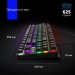 Клавиатура Oklick 969G SHOTGUN механическая черный USB Multimedia for gamer LED Oklick 1176616