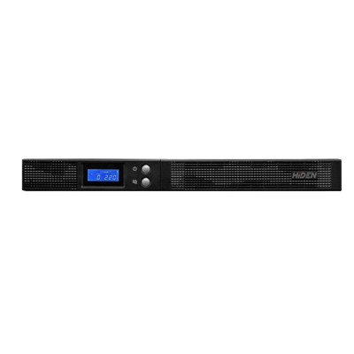 ИБП HIDEN KLPS700RM-N 700ВА/630Вт Rackmount 1U, 4xIEC C13, LCD, USB, SNMP слот, RS232, EPO, RJ45/11, Hiden KLPS700RM-N