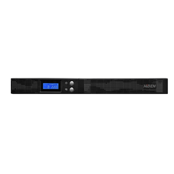 ИБП HIDEN KLPS700RM-N 700ВА/630Вт Rackmount 1U, 4xIEC C13, LCD, USB, SNMP слот, RS232, EPO, RJ45/11, Hiden KLPS700RM-N