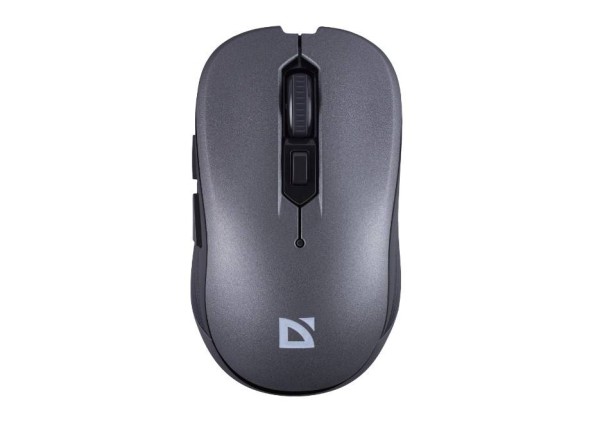 Defender Беспроводная оптическая мышь Gassa MM-105 серый,6D,800-1600dpi,бесшумн