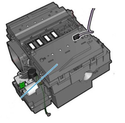 Станция парковки в сборе HP DJ Z6 (T8W15-67026)