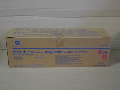 Тонер Konica-Minolta bizhub C30P/C31P/mc5570 красный TN-313M A06V354