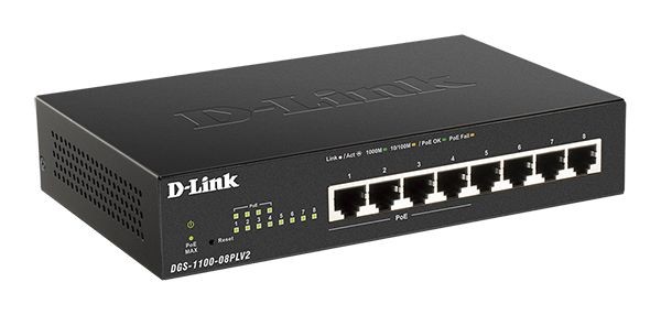 Коммутатор D-Link  DGS-1100-08PLV2/A1A