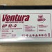 Батарея Ventura серия GP, GP12-9, напряжение  12B, емкость 9Ач (разряд 20 часов), макс. ток заряда 2.25А,  свинцово-кислотная типа AGM,  клеммы  T2, ДШВ  151х65х100мм, вес 2.5кг Ventura АКБ GP12-9