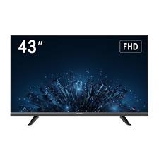 Монитор 43″, 1920×1080; матрица VA; 60 Гц; 300 кд/м²; время отклика 6,5 мс; HDMI, VGA, USB, аудиовыход 3,5 мм; встроенны