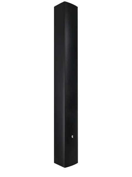 Звуковая колонна Intrend [ITSPK-VA84-B] активная, управляемая, встроенный DSP, 8x4", 320 Вт RMS, вход DANTE, SPL 121dB, 120Hz16kHz, 120°х20° (+/-20°) (HxV), цвет черный, крепление в комплекте