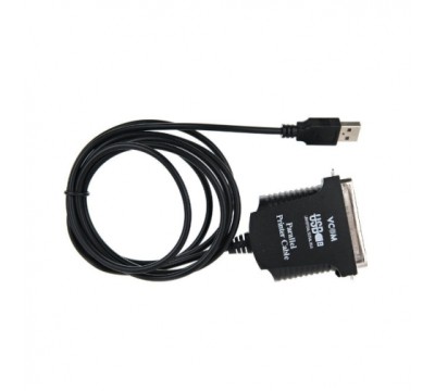 Кабель-адаптер USB A (вилка) -> LPT (прямое подключение к LPT порту принтера) VCOM <VUS7052>1.8м