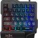 Игровой блок Oklick 701G IRON FIST черный USB for gamer LED (подставка для запястий) (1196590) Oklick 1196590