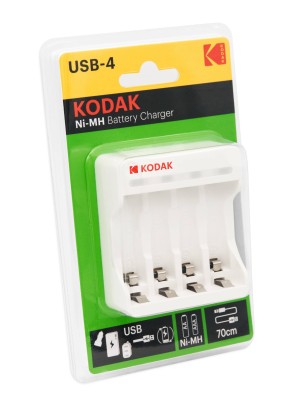 Kodak Зарядное устройство для аккумуляторов C8002B USB [K4AA/AAA] (6/24/1200).