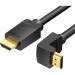 Кабель Vention HDMI High speed v2.0 with Ethernet 19M/19M угол 270 - 2м Vention AAQBH
