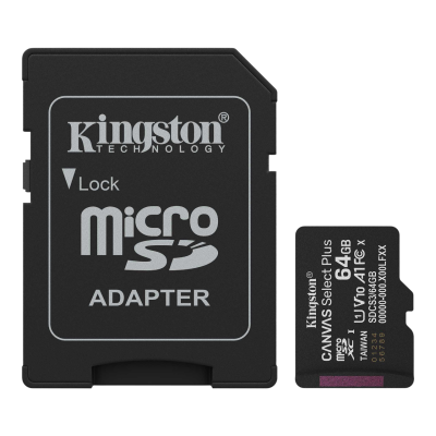 Карта памяти Kingston SDCS3/64GB
