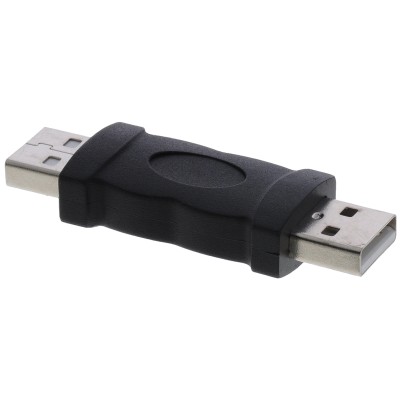 Адаптер-соединитель USB 2.0 , AM/AM, GCR, пакет, GC-UAM2AM Greenconnect GC-UAM2AM