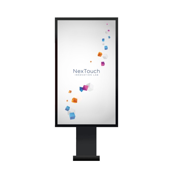 Интерактивная стойка уличная [IOSNV1NNT55] Nextouch [NextStand Outdoor 55P] 55", FHD(1920х1080), IR, 10 касаний, Intel Core, DDR4 4Gb, SSD 128Gb, Wi-Fi, USB 2.0, LAN, Windows/Linux