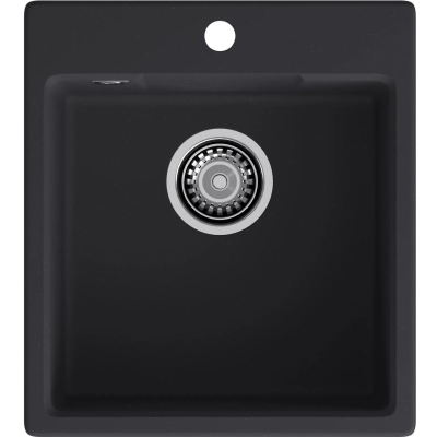 Кухонная мойка GRANFEST GranFest URBAN 644 black