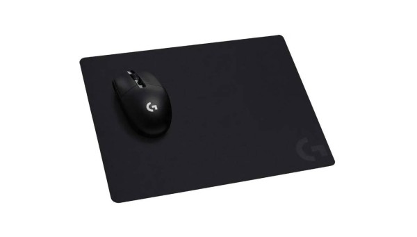 Logitech Коврик игровой для мыши Gaming Mouse Pad G240, 340 x 280 x 1 мм, чёрный.