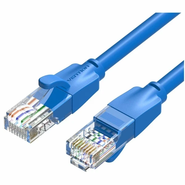 Патч-корд Vention прямой UTP cat.6, RJ45 - 1,5м. Синий Vention IBELG
