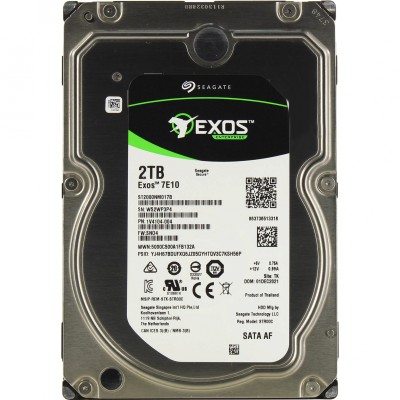 Жесткий диск Seagate Exos 7E10 2Tb (ST2000NM017B)