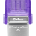 Флэш USB Kingston 64GB DataTraveler microDuo 3C 200MB/s dual USB-A + USB-C Kingston DTDUO3CG3/64GB