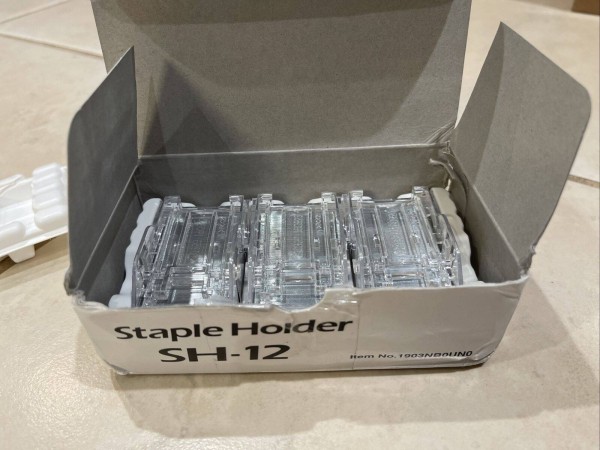 Картридж со скрепками SH-12 для DF-790/790(B)/790(C)/791/7110 (3*5000 скрепок)