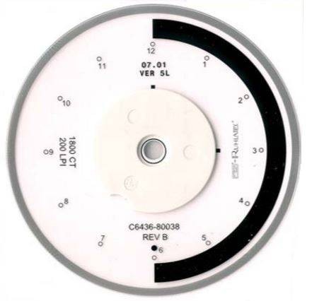 Диск энкодера HP DJ 10/20/30/50/70/90/100/110/111/120/130 (Q1292-67039/Q1292-67019)