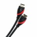 Кабель HDMI 19M/M ver. 2.0 black red, 1m VCOM <CG525-R-1.0> VCOM HDMI (m) - HDMI (m) 1м