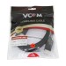 Кабель-переходник HDMI(M) +USB---> DP(M)  4K*30Hz 1.8M, VCOM [CG599C-1.8M) VCOM HDMI (m),USB 2.0 Type-AM to DisplayPort (m)