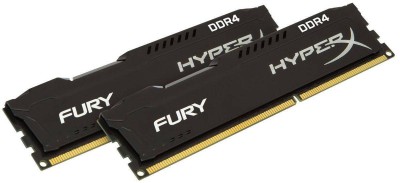 Модуль памяти Kingston 8GB 3000МГц DDR4 CL15 DIMM (Kit of 2) HyperX FURY Black