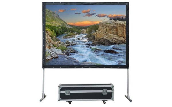 [LMF-100147] Экран Lumien [Master Fold] 197x305см (134"), (раб. область 181x289 см) Matte White, черн. кайма по периметру 16:10, поставляется в флайт-кейсе